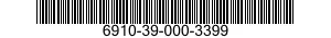 6910-39-000-3399 CHART 6910390003399 390003399
