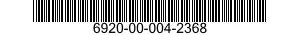 6920-00-004-2368  6920000042368 000042368