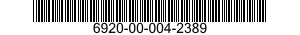 6920-00-004-2389  6920000042389 000042389
