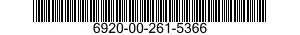 6920-00-261-5366  6920002615366 002615366