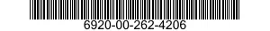 6920-00-262-4206  6920002624206 002624206