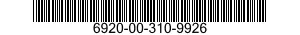 6920-00-310-9926  6920003109926 003109926