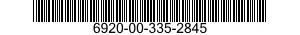 6920-00-335-2845  6920003352845 003352845