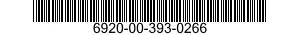 6920-00-393-0266  6920003930266 003930266