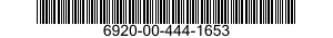 6920-00-444-1653  6920004441653 004441653