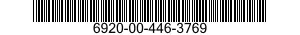 6920-00-446-3769  6920004463769 004463769