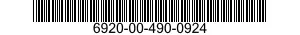 6920-00-490-0924  6920004900924 004900924