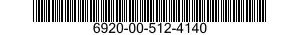 6920-00-512-4140  6920005124140 005124140