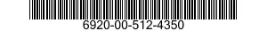 6920-00-512-4350  6920005124350 005124350