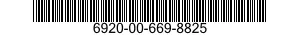 6920-00-669-8825  6920006698825 006698825