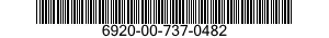 6920-00-737-0482  6920007370482 007370482