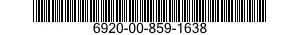 6920-00-859-1638  6920008591638 008591638