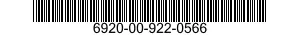 6920-00-922-0566  6920009220566 009220566