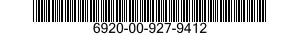 6920-00-927-9412  6920009279412 009279412