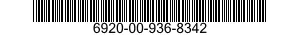 6920-00-936-8342  6920009368342 009368342