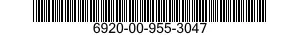 6920-00-955-3047  6920009553047 009553047