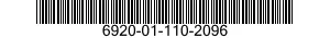 6920-01-110-2096  6920011102096 011102096