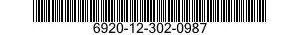 6920-12-302-0987  6920123020987 123020987