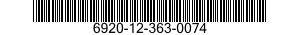6920-12-363-0074 TARGET,SILHOUETTE 6920123630074 123630074