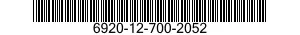 6920-12-700-2052  6920127002052 127002052