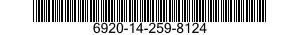 6920-14-259-8124  6920142598124 142598124