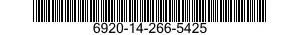6920-14-266-5425  6920142665425 142665425