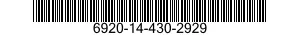 6920-14-430-2929 LEAD,ELECTRICAL 6920144302929 144302929
