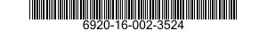 6920-16-002-3524 TARGET,SILHOUETTE 6920160023524 160023524