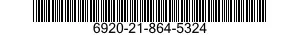 6920-21-864-5324  6920218645324 218645324