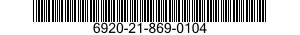 6920-21-869-0104  6920218690104 218690104