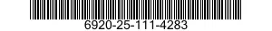 6920-25-111-4283  6920251114283 251114283
