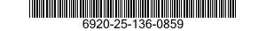 6920-25-136-0859 FESTE,STOEVDEKSEL 6920251360859 251360859