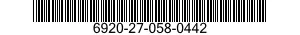 6920-27-058-0442 SENSOR,HIT INDICATOR 6920270580442 270580442