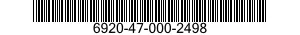 6920-47-000-2498 TARGET,BORESIGHTING 6920470002498 470002498