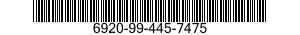 6920-99-445-7475  6920994457475 994457475