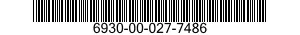 6930-00-027-7486  6930000277486 000277486
