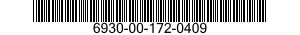 6930-00-172-0409  6930001720409 001720409
