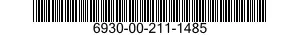 6930-00-211-1485  6930002111485 002111485