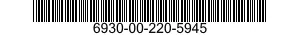 6930-00-220-5945  6930002205945 002205945