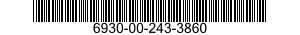 6930-00-243-3860  6930002433860 002433860
