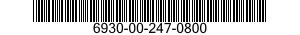 6930-00-247-0800  6930002470800 002470800
