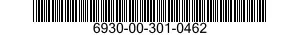 6930-00-301-0462  6930003010462 003010462