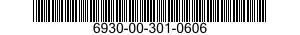 6930-00-301-0606  6930003010606 003010606