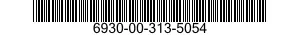 6930-00-313-5054  6930003135054 003135054