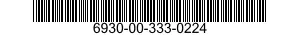6930-00-333-0224  6930003330224 003330224