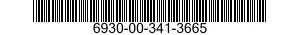 6930-00-341-3665  6930003413665 003413665