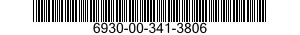 6930-00-341-3806  6930003413806 003413806