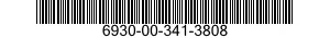 6930-00-341-3808  6930003413808 003413808