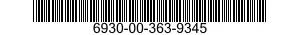 6930-00-363-9345  6930003639345 003639345