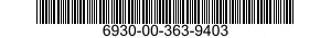 6930-00-363-9403  6930003639403 003639403
